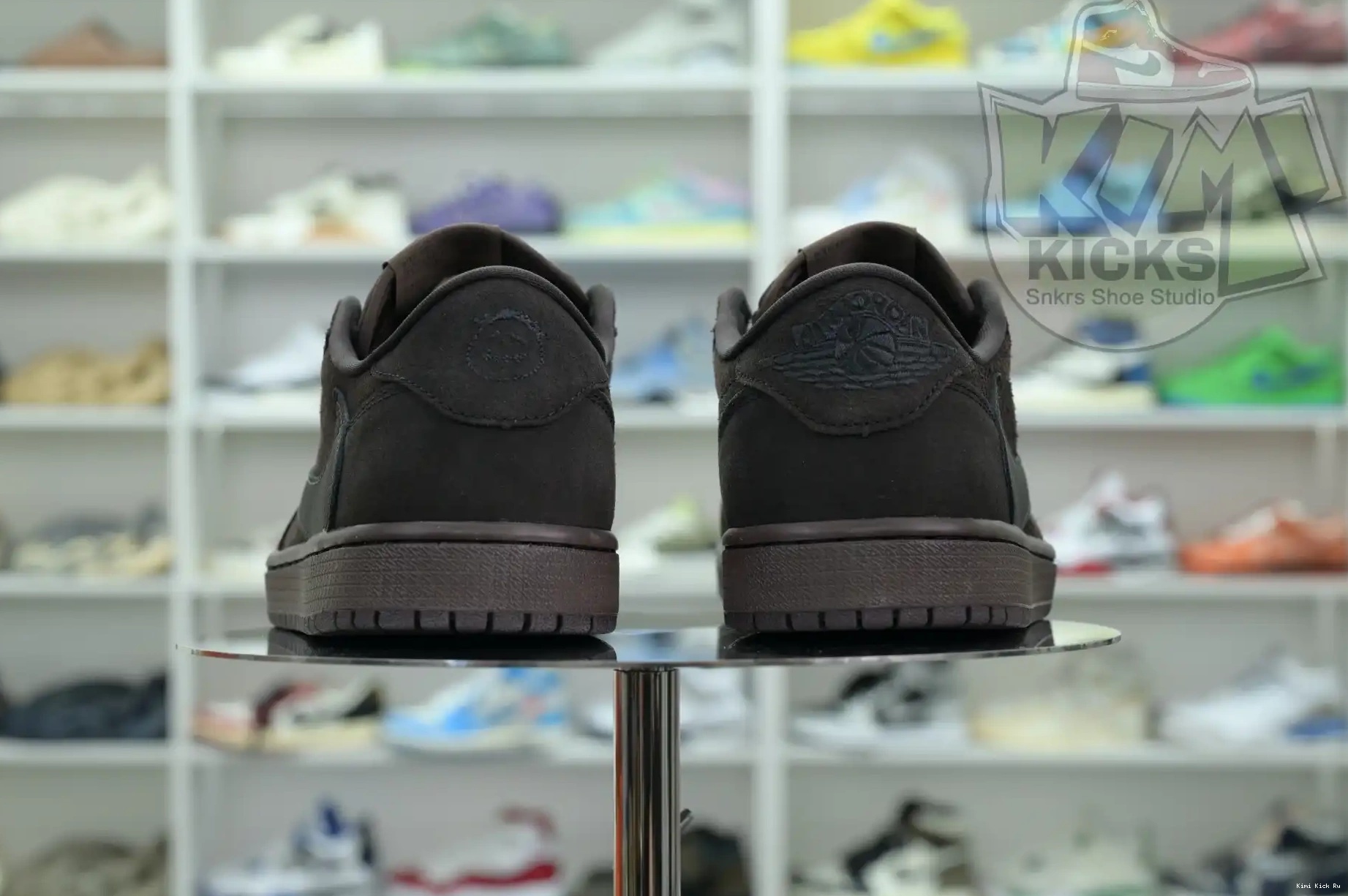 OG“Velvet Air Scott Jordan Brown” Jordan Low 1 Travis x Kimikick 0704